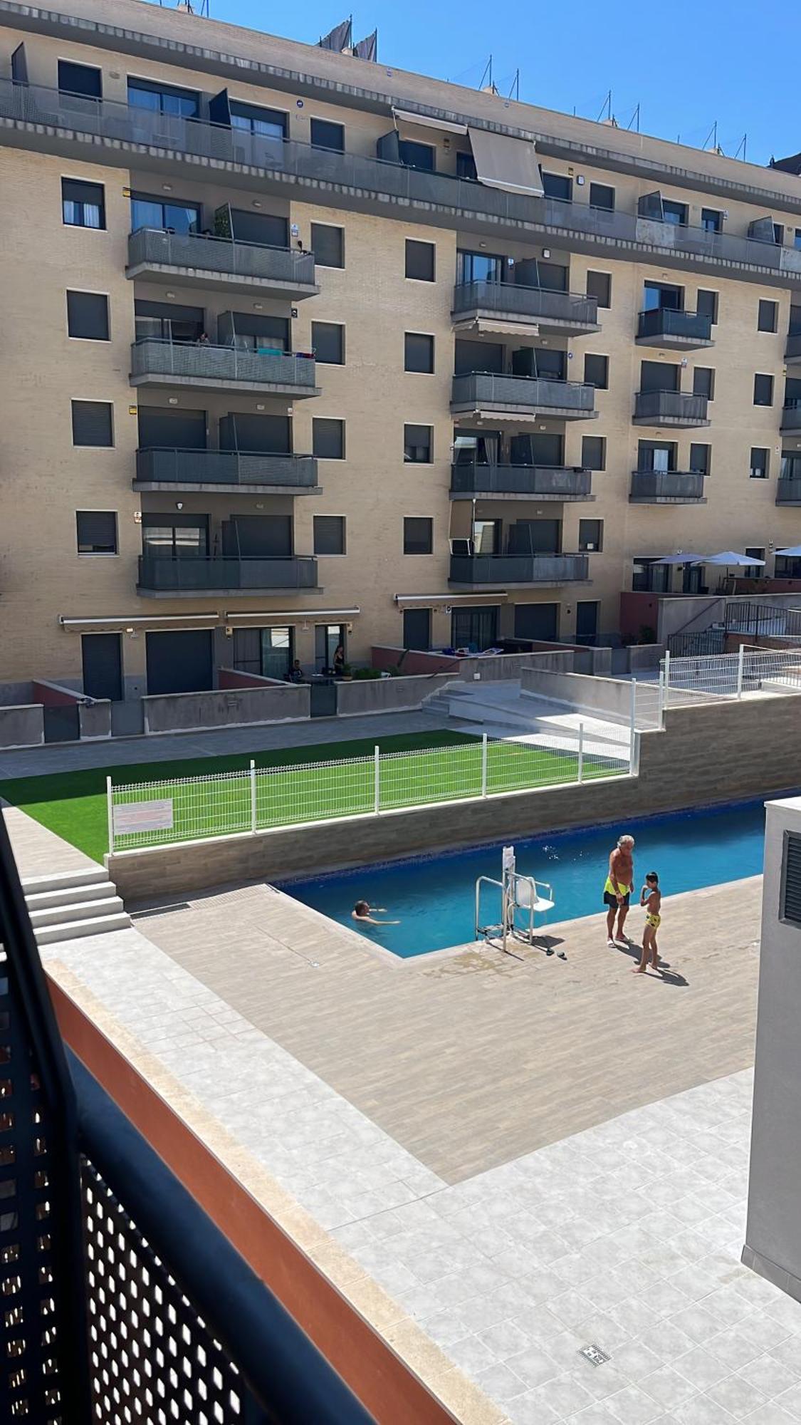 Apartamento Con Piscina ,Parking Y Aire Acondicionado Sant Carlos de la Ràpita Exterior foto